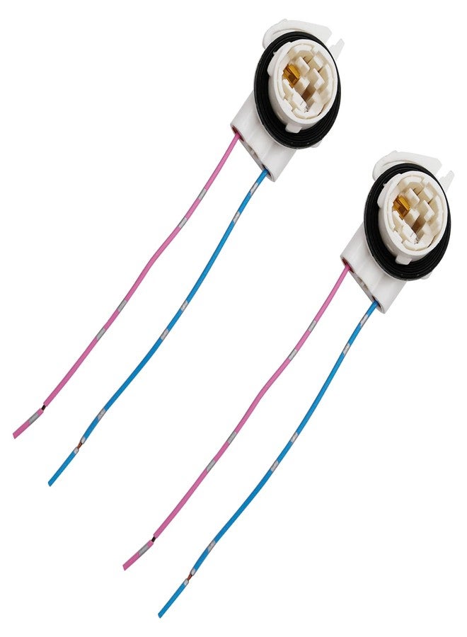 EATAKWARD مجموعة أسلاك توصيل جاهزة من إيتاكوارد 3156/3157، تتضمن قابسًا لتركيب مصابيح LED، مناسبة لمعظم سيارات شيفروليه سيلفرادو وجي إم سي سييرا، لمصابيح الفرامل/الخلفية ومصابيح الإشارة، 4 قطع - Image 2